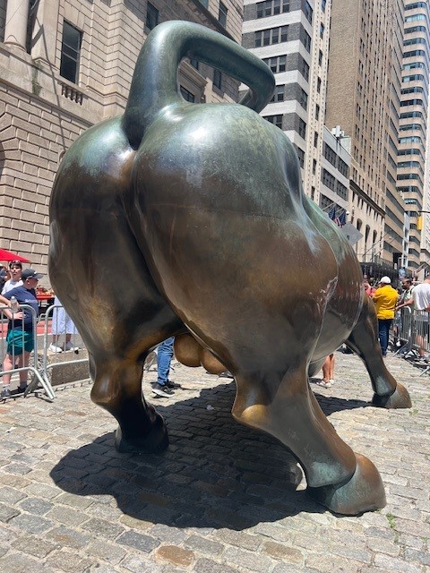 Brass Wall Street Balls